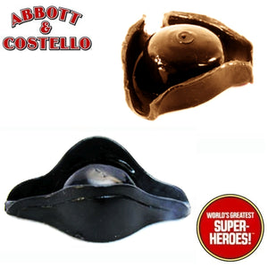 3D Printed Accy: Abbott & Costello Meet Captain Kidd Hat Kit  8” Action Figure