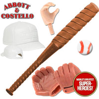3D Printed Accy: Abbott & Costello Who's on First Kit  8” Action Figure