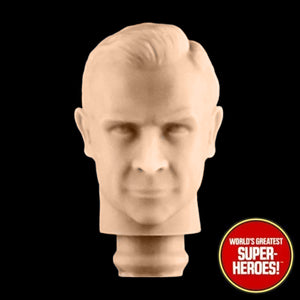 3D Printed Head: 007 James Bond Sean Connery V1.0 for 8" Action Figure (Flesh)