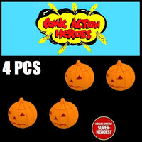 3D Printed Accy: Green Goblin Pumpkin Bombs for Comic Action Heroes 3.75