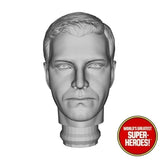 3D Printed Head: Green Hornet Secret Identity Britt Reid for 8" Figure (Flesh)