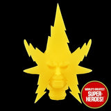 3D Printed Head: Electro "Spidey Villain" for WGSH 8" Action Figure (Yellow)