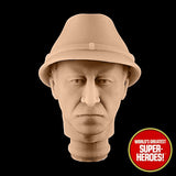 3D Printed Head: Inspector Jacques Clouseau Peter Sellers for 8" Action Figure (Flesh)