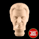 3D Printed Head: Jack Kirby for 8" Action Figure (Flesh)