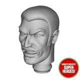 3D Printed Head: Kraven The Hunter "Spidey Villain" for WGSH 8" Figure (Flesh)