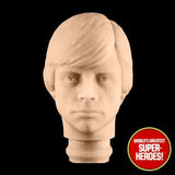 3D Printed Head: Luke Skywalker Mark Hamill for 8" Action Figure (Flesh)