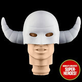 3D Printed Head: Mighty Mightor by Hanna Barbera for WGSH 8" Figure (Flesh)