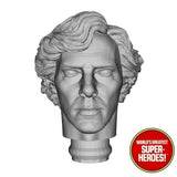 3D Printed Head: Sherlock Holmes & Dr. John Watson for 8" Action Figure (Flesh)