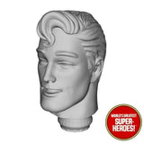 3D Printed Head: Superman 1st Appearance V2 for WGSH 8" Action Figure (Flesh)