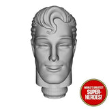 3D Printed Head: Superman 1st Appearance V2 for WGSH 8" Action Figure (Flesh)