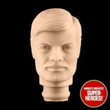 3D Printed Head: Super Joe w/ Beard for WGSH 8" Action Figure (Flesh)