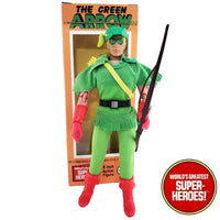 Green Arrow Golden Age Custom WGSH 8” Action Figure w/ Retro Box Art