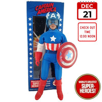 Captain America 1970s Custom WGSH 8” Action Figure w/ Retro Box Art