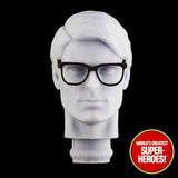 3D Printed Head: Clark Kent Christopher Reeve (Removable Glasses) for WGSH 8" Figure