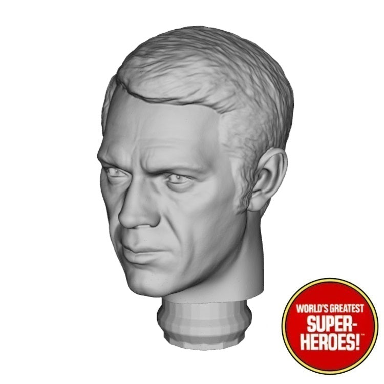 3D Printed Head: Steve McQueen for 8