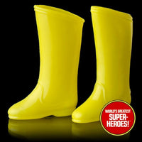 Shazam Boots Mego World's Greatest Superheroes Repro for 8” Action Figure - Worlds Greatest Superheroes